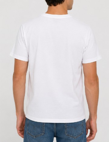 Tricou Pull&Bear, alb