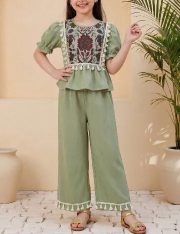 Compleu Shein Kids, verde