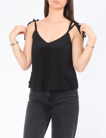 Top Pull&Bear, negru