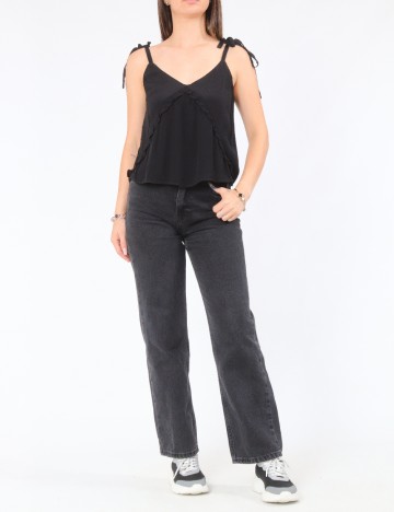 Top Pull&Bear, negru