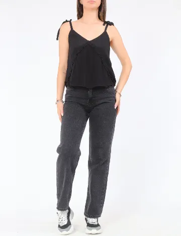Top Pull&Bear, negru