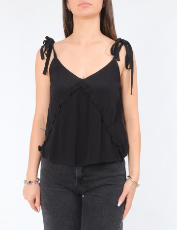 Top Pull&Bear, negru