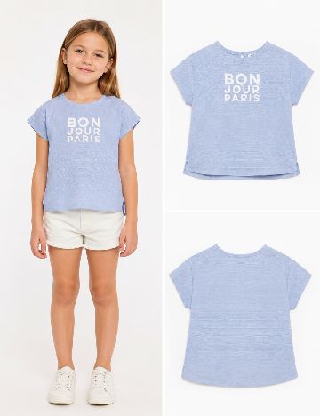 Tricou Zara, albastru