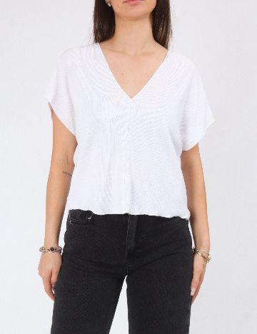 Top Zara, alb