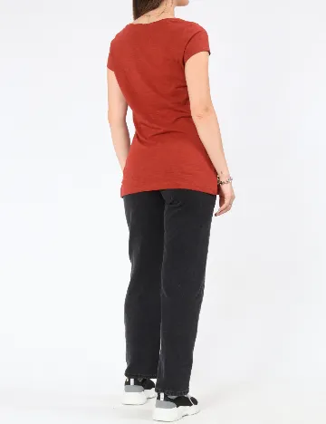 Tricou Pull&Bear, caramiziu