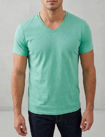 Tricou Pull&Bear, turcoaz