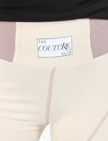 Pantaloni scurti THE COUTURE CLUB, bej