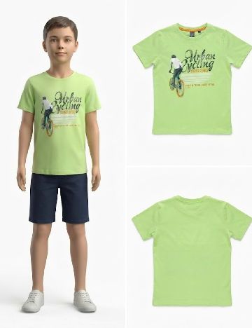 Tricou Zara, verde