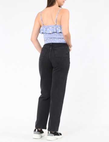 Top Hollister, albastru