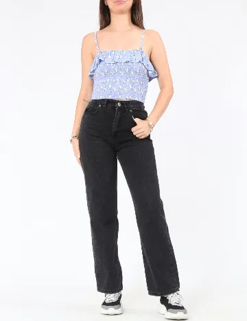 Top Hollister, albastru
