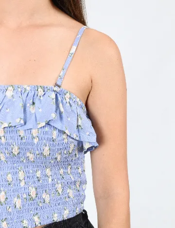 Top Hollister, albastru