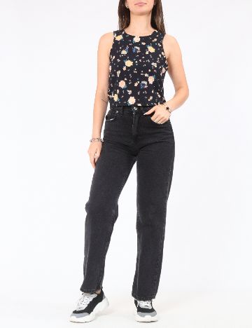 Top Pull&Bear, floral print