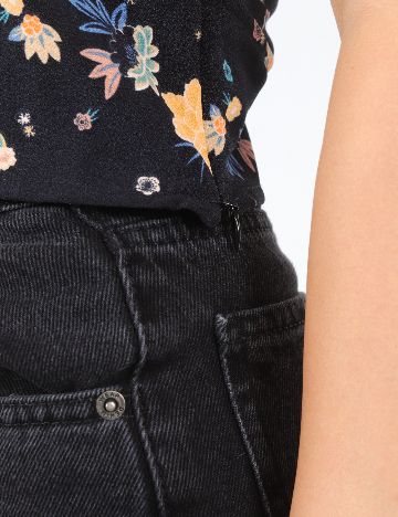 Top Pull&Bear, floral print