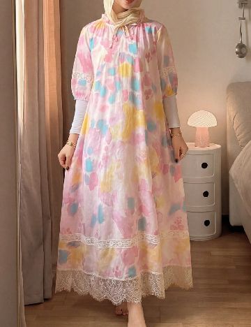 Rochie de noapte SHEIN, mix culori