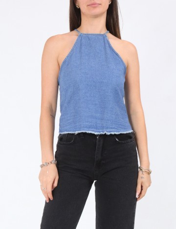 Top Pull&Bear, albastru