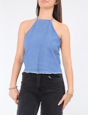 Top Pull&Bear, albastru
