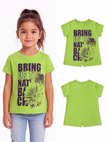 Tricou Zara, verde