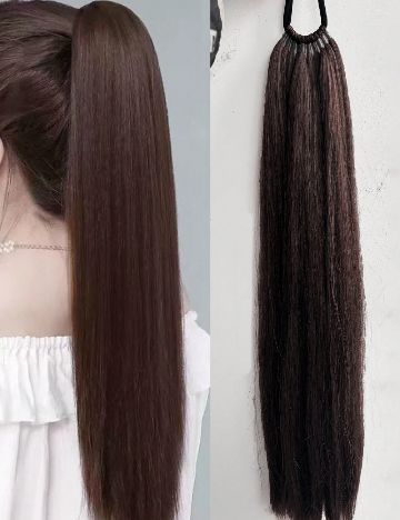Extensie de par SHEIN, maro