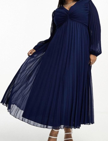 Rochie lunga ASOS, bleumarin