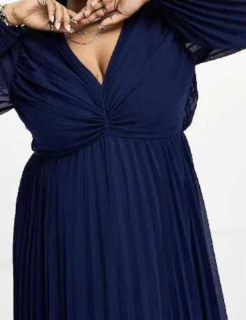 Rochie lunga ASOS, bleumarin