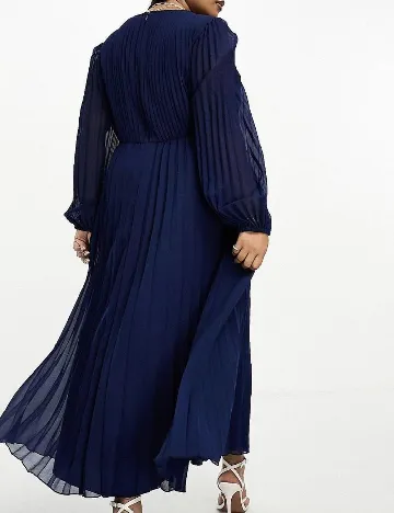 Rochie lunga ASOS, bleumarin