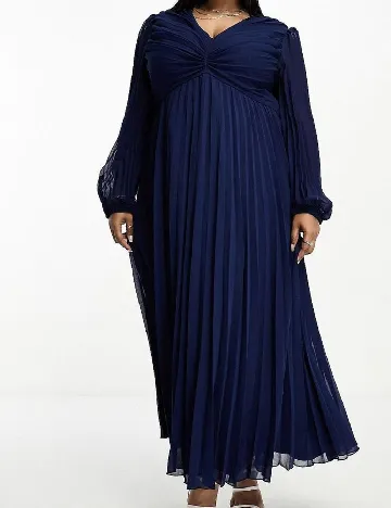 Rochie lunga ASOS, bleumarin