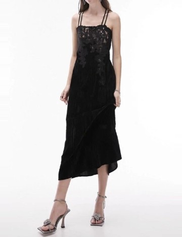 Rochie medie Top Shop, negru