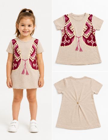 Tricou Zara, crem