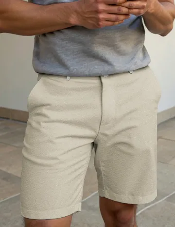 Pantaloni scurti SHEIN, bej