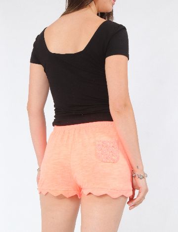 Pantaloni scurti Zara, corai