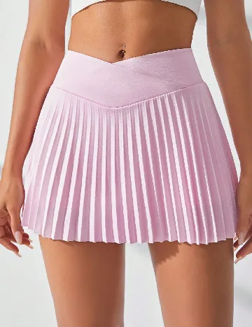 Fusta pantalon SHEIN, roz