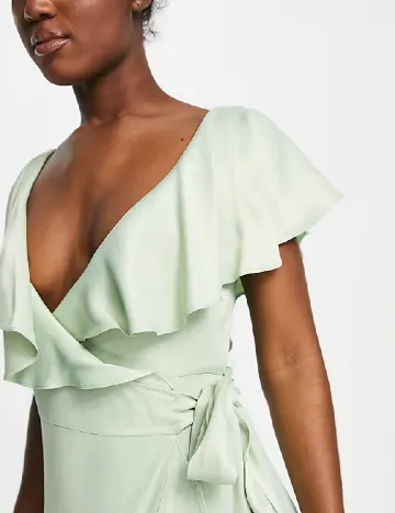 Rochie lunga Top Shop, verde