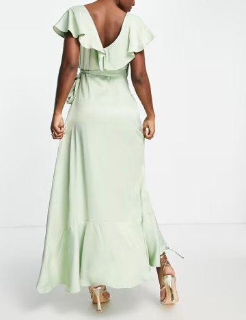 Rochie lunga Top Shop, verde