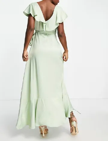 Rochie lunga Top Shop, verde