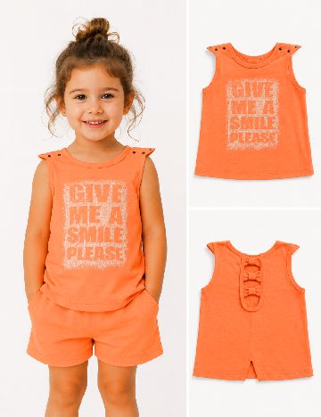 Tricou Zara, portocaliu