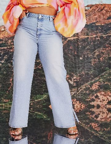 Blugi ASOS, bleu