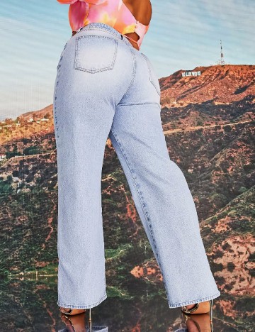Blugi ASOS, bleu