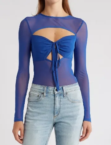 Bluza Top Shop, albastru