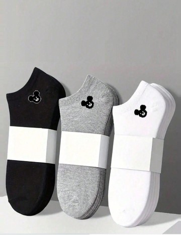 Set sosete 6 perechi SHEIN, mix culori