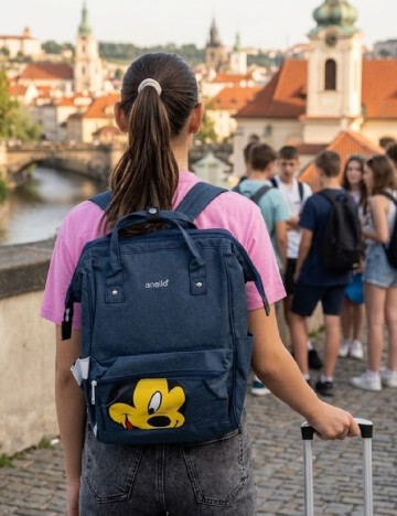 Rucsac Shein Kids, bleumarin