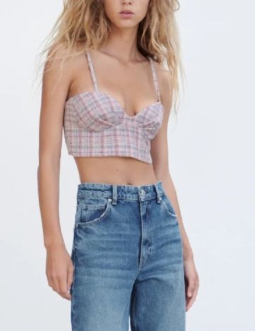 Top Zara, mix culori