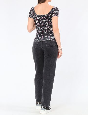 Tricou Bershka, floral print