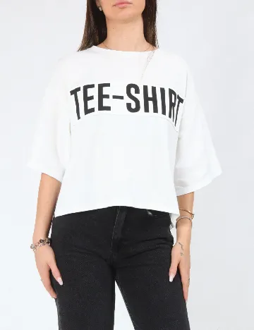 Tricou Bershka, alb