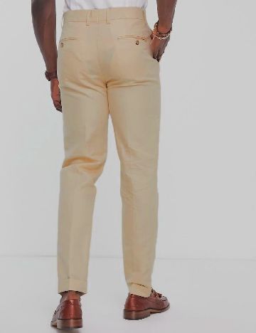 Pantaloni Noak, crem