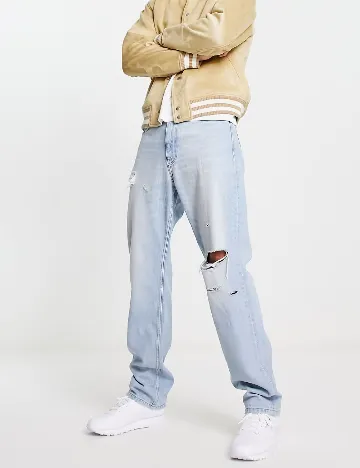 Blugi ASOS, bleu