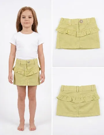 Fusta Zara, verde