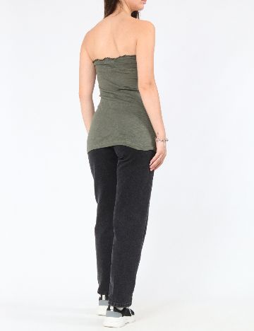 Top Bershka, verde