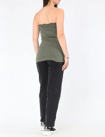 Top Bershka, verde