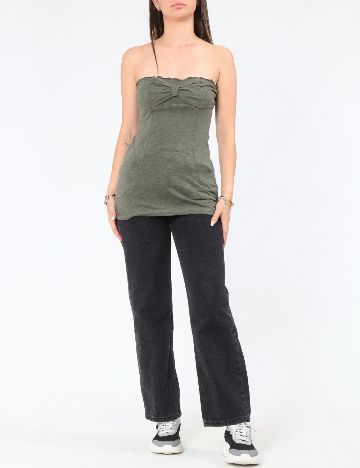 Top Bershka, verde