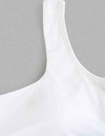Top SHEIN, alb